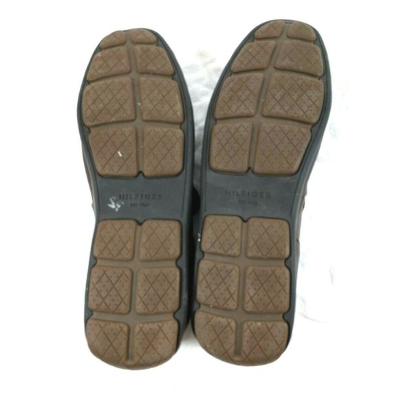 Tommy Hilfiger Brown Penny Moc Toe Loafer 10.5 - Picture 7 of 9
